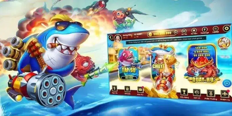 Fish Hunter tạo trải nghiệm vui chơi hấp dẫn