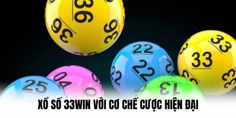 Xổ số 33win với cơ chế cược hiện đại